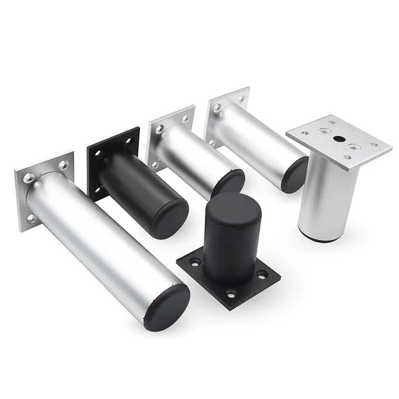 4Pcs Aluminum Furniture Legs Cabinet Foot DIY Thicken Adjustable 6-15CM TV Cabinet Support Leg bathroom Cabinet Feet