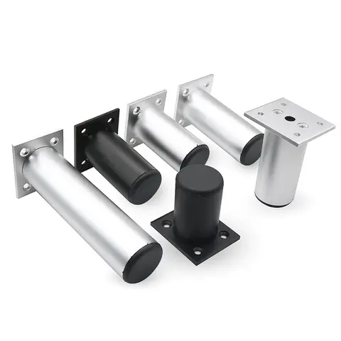 4Pcs Aluminum Furniture Legs Cabinet Foot DIY Thicken Adjustable 6-15CM TV Cabinet Support Leg bathroom Cabinet Feet