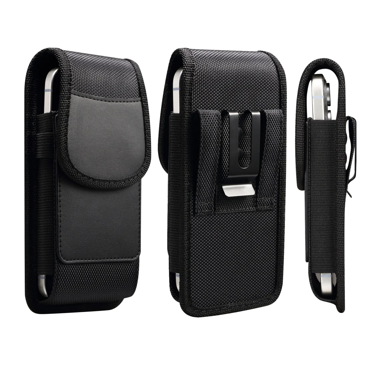 

Universal 6.1-6.9 inch Men Belt Clip Holster Waist Bag Pouch Bag Cover Outdoor Sport Mobile Cell Phone Case Protector Card older