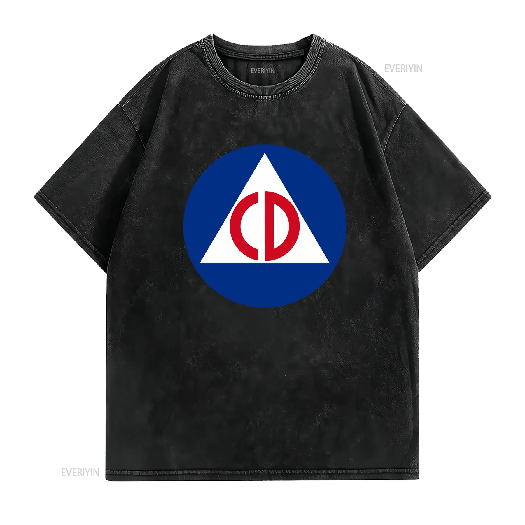 BEST TO BUY USA World Civil Defense Day White Design Premium S 5XL T Shirt vintage Washed Comfortable Versatile Breathable