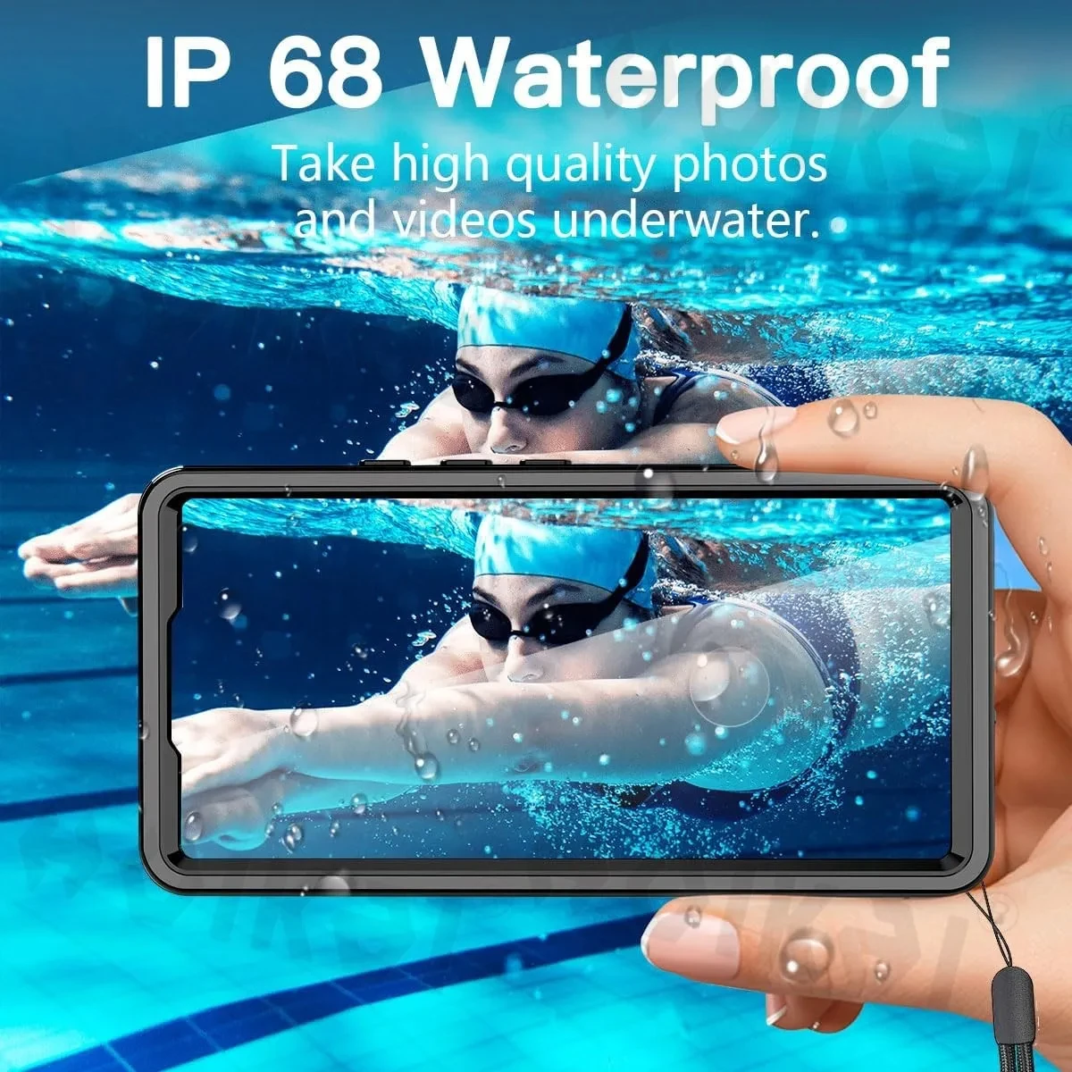 IP68 Case Waterproof For Goolge Pixel 6A Pixel 7A 8 9Pro XL Screen Protector Full Body Heavy Duty Clear Rugged Shockproof Cover