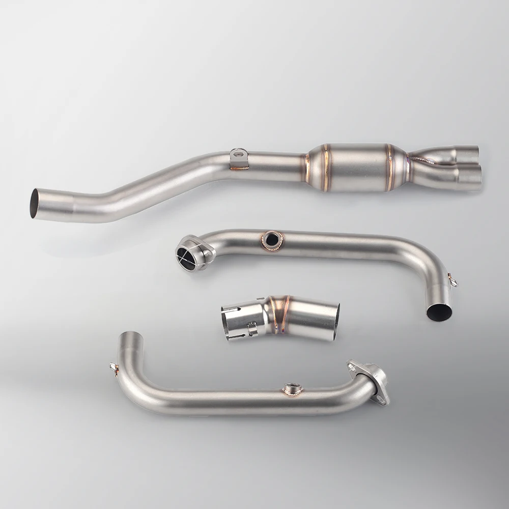 Full Header Pipe Fitment For CF Moto 450SR Motor Exhaust System Modification - view 3