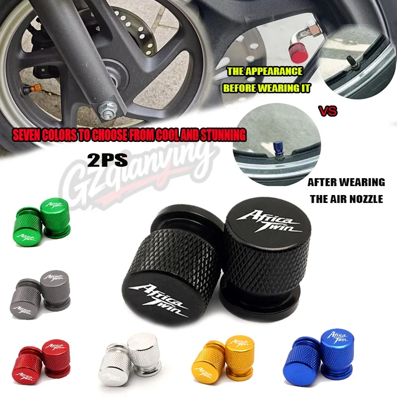 For CB500X CB 500X 2013-2023 2019 2018 2017 2PCS Motorcycle CNC Accessorie Wheel Tire Valve Stem Caps Airtight Cover