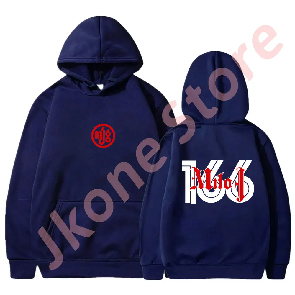 Milo J166 Hoodies Sänger 2024 Tour Logo Merch Pullover Cosplay Damen Herren Mode Lässige Kapuzenpullover