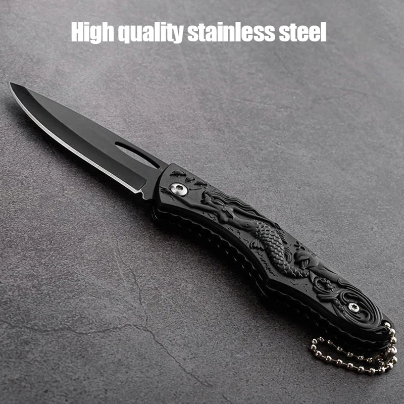 Manufacturer Wholesale Hot Sale Sharp Stainless Steel PP Handle Paring Knife Small Kitchen Fruit Knife Cut Fruit Outdoor Camping