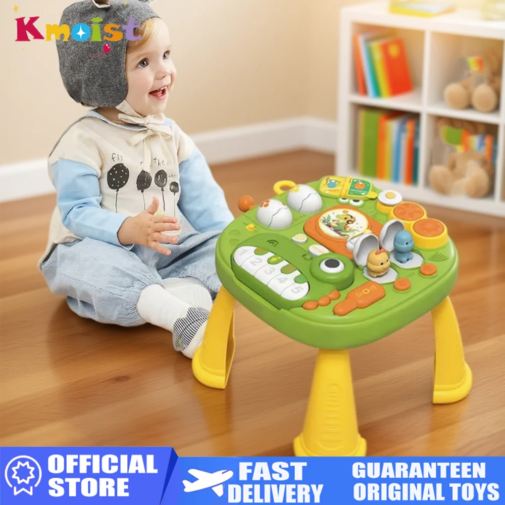 Busy Board Table Montessori Toys Early Education Sound Light Games Fine Motor Training Sensory Learning Educational Toys Gifts