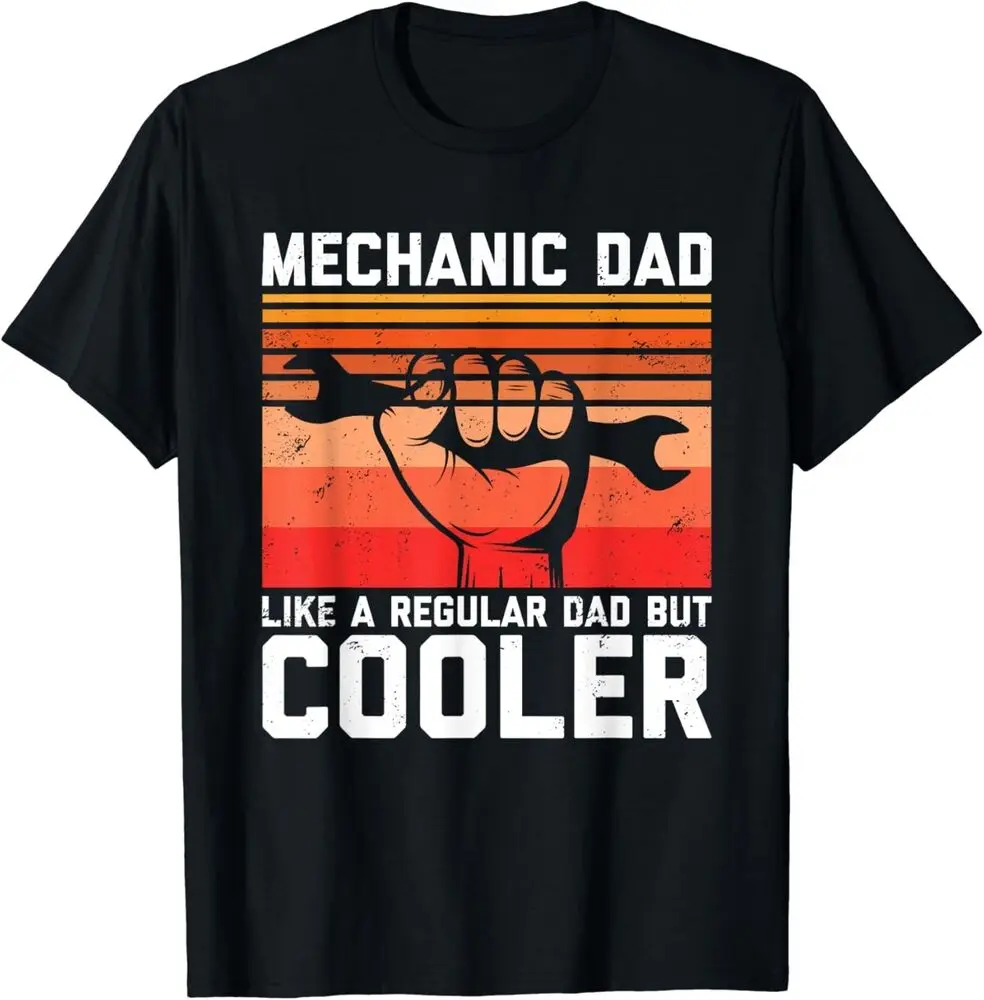 Funny Car Graphic Mechanics Car Fathers Automobile  Repair Dads Gift Unisex Shirts Graphic T Shirts Men Clothing Streetwear Tops