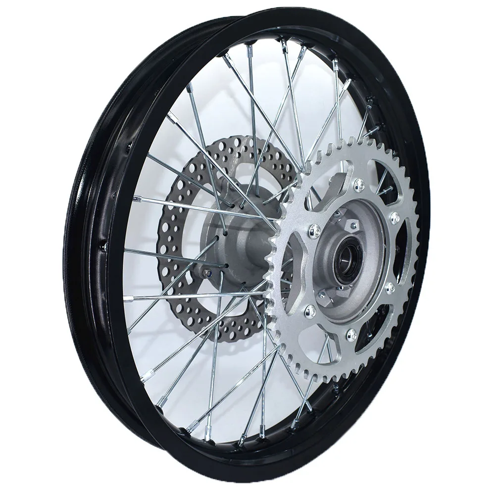 Motocicleta liga de alumínio rodas jantes, roda dentada e freio a disco para CRF250R/X CRF450R/X motocicleta bicicleta, 1.60x21 ", 2.15x18"