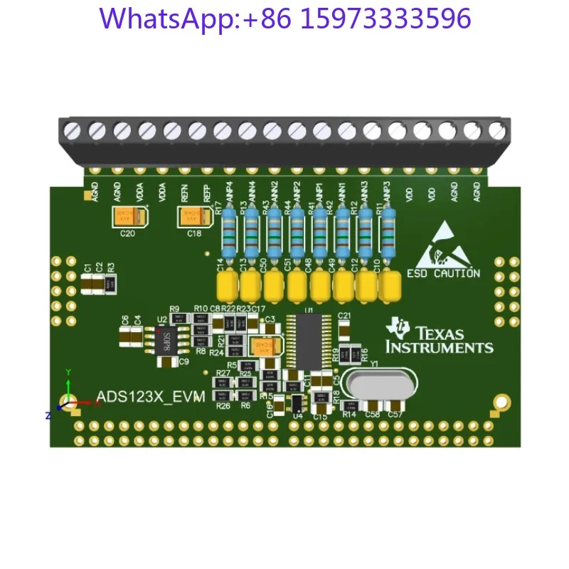 24‑Bit ADC Bridge Sensor Module ADS1232 2‑Channel Differential 80SPS for Load Cell Signal Acquisition Industrial