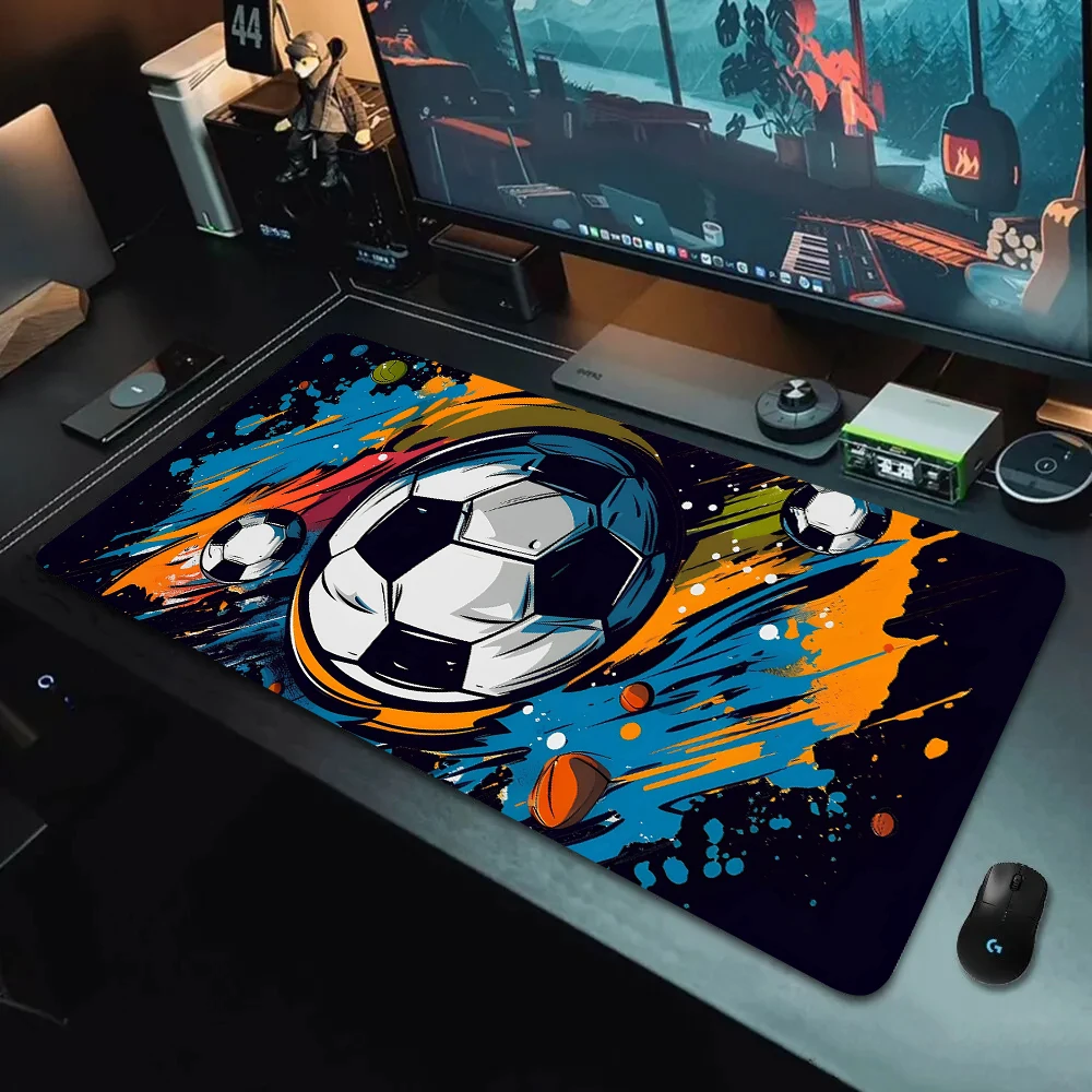 Colorful Design Large Size Rubber Anti-Slip Mouse Mat Keyboard Accessories Desktop Pad For PC Laptop Office Supply 400X900MM XXL