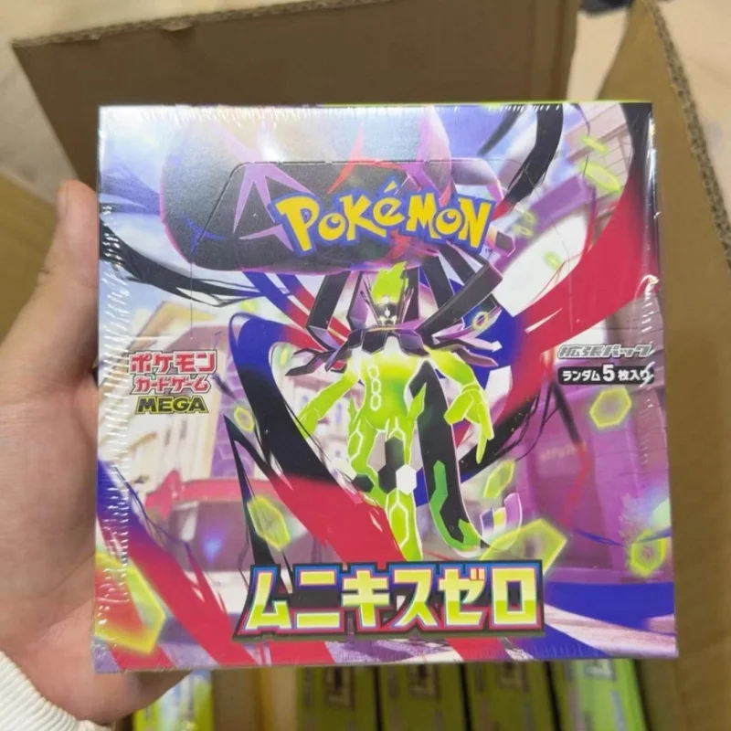 

In Stock PKM PTCG Mega 3 Null Zero Serise Booster Pack Collection Card Chinese and Japanese Version Surprise Toys Game Cards