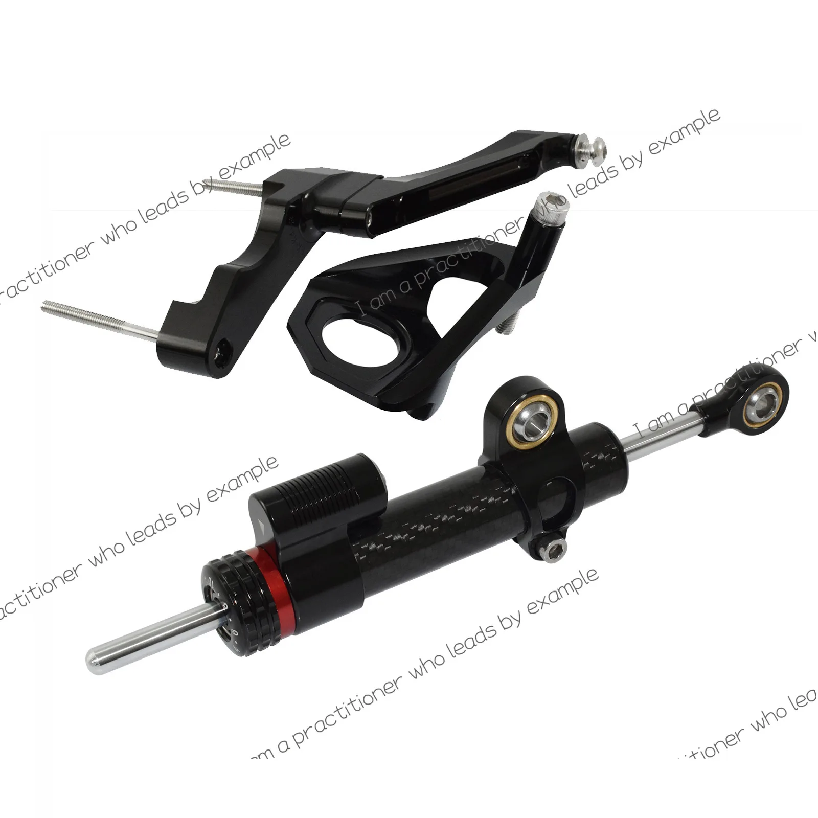 

Suitable fo Suzuki GSXR 600 750 01-05 K1 Titanium ruler directional damper steering anti-shake head