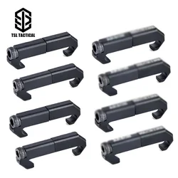 20mm Picatinny Wire Guide System Arson Machine Cable Management CNC M300 M600 PEQ15 DBAL-A2 NGAL Weapo Light Switch Cable Clip