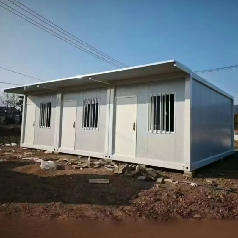 Assembled Steel Structure Container House - Emergency Mobile Living Unit for ConstructionTiny House Cabin Moblie Home Hot Sale
