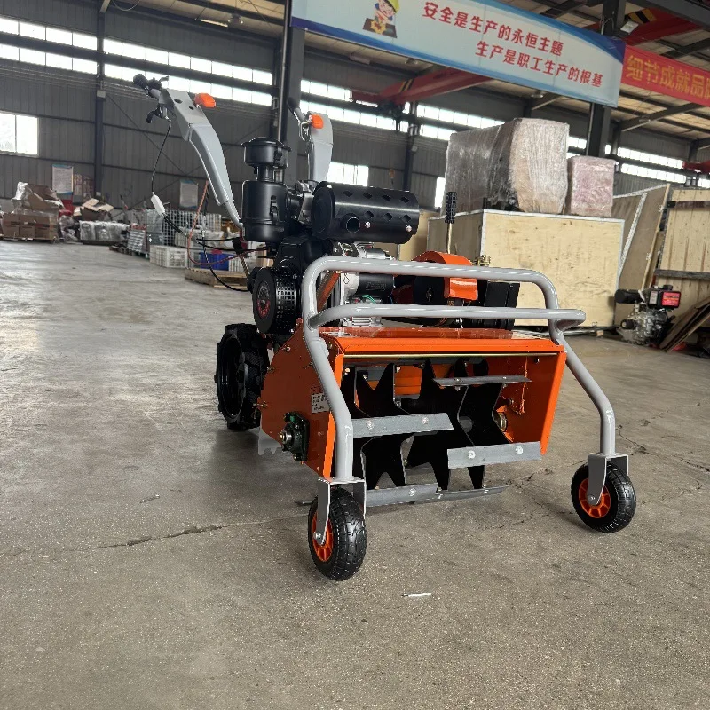 

【Hot】5-22 Horsepower Rotary Tillers & Weeders Multifunctional Gas-oline Powered Agricultural Machinery with Bearing Components