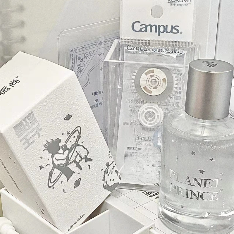 Perfume Unisex de 50ml para hombres y mujeres, Colonia, planeta, Príncipe, diseño estrellado, aroma fresco y crujiente, fragancias para jóvenes, Perfumes clásicos