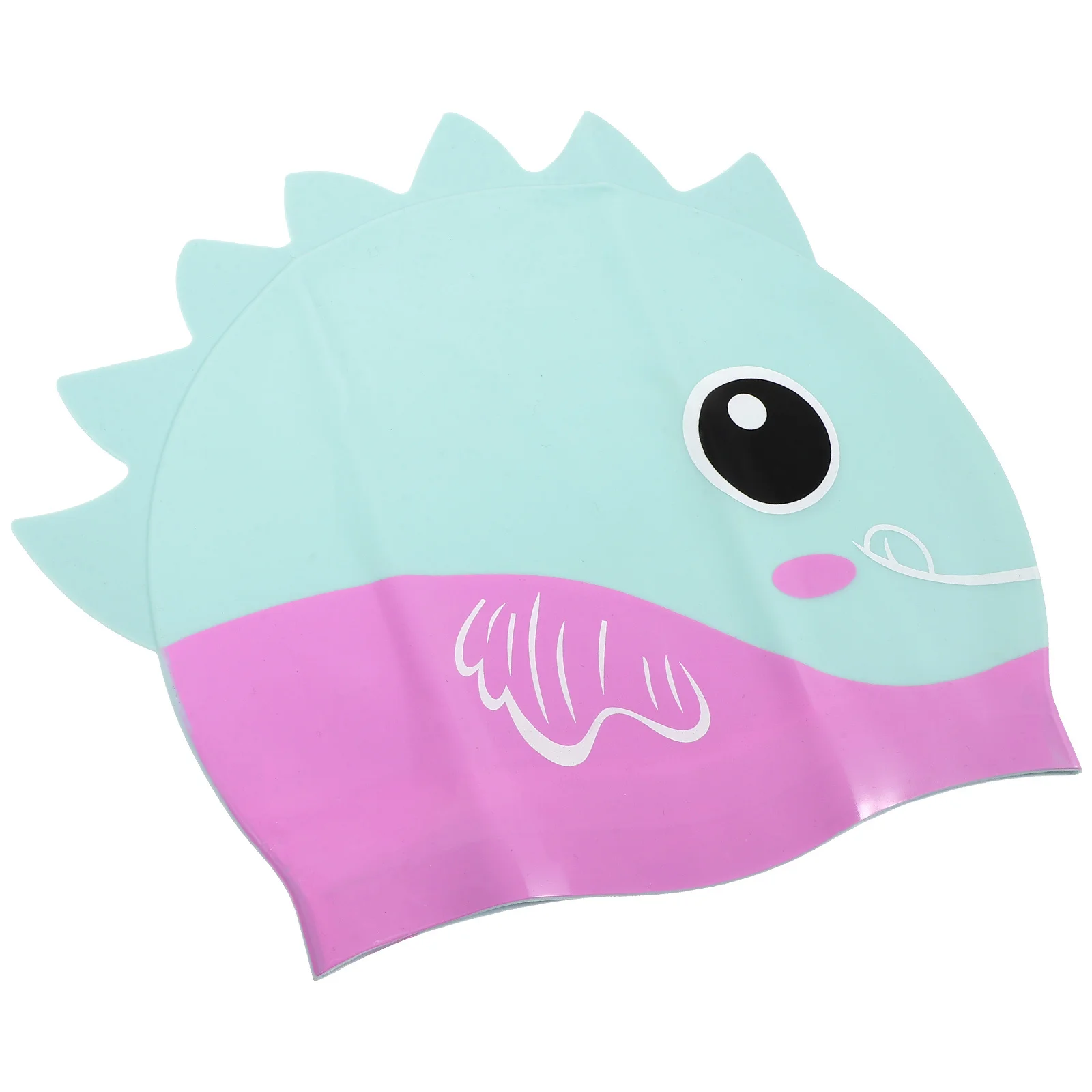 

Силиконовая шапочка для плавания, гибкая мультяшная шапка для мужчин и женщин, защита волос, многоразовые аксессуары для плавания для взрослых и молодежи