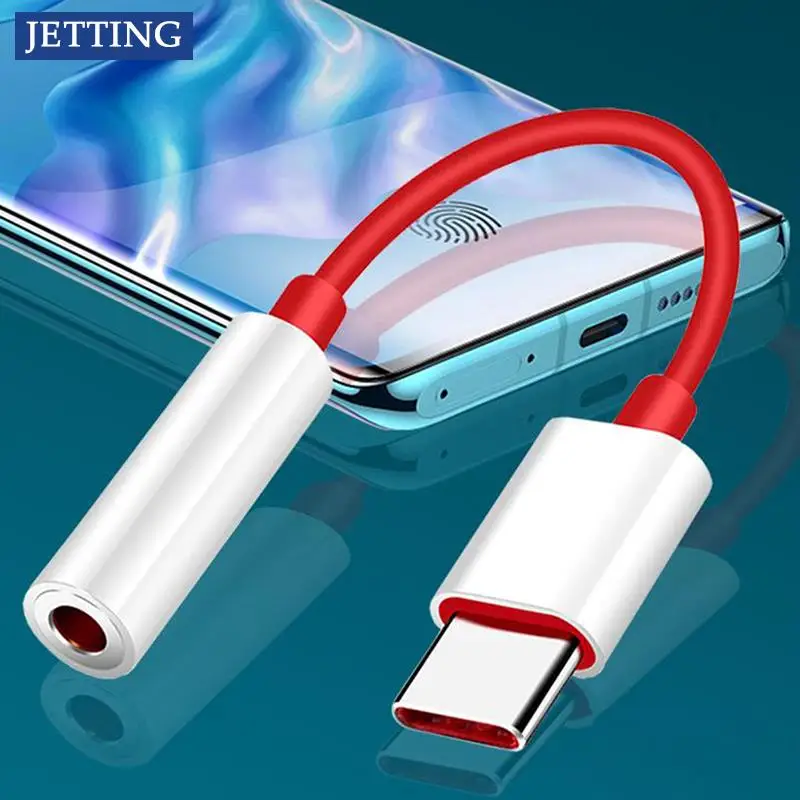 Headphone Connector Adapter for Oneplus android Phone Usb Type C To 3 5 mm Earphone Jack Cable Adapter Audio Splitter