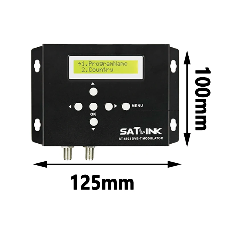 HD Terrestrial Digital Signal Modulator HDMI to rf h.264 Single Channel DVB-T Encoder Modulator