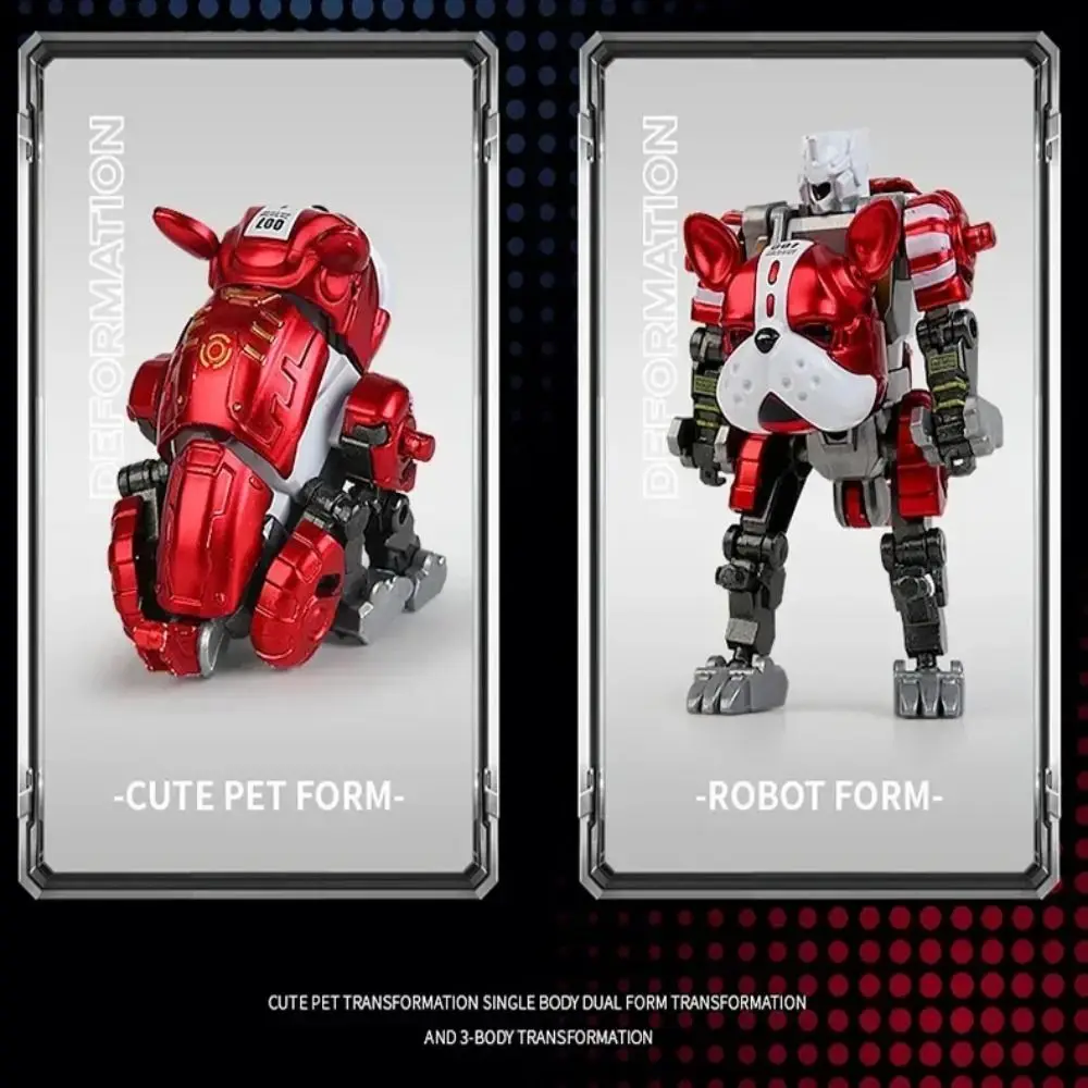 

2 in 1 Deformation Robot Dog Dog Movable Transformation Robot Toy Model Toys Cartoon Deformation Action Figure Kids Toy
