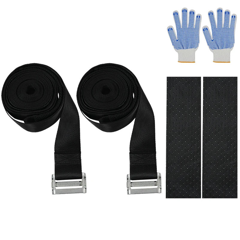 2Pcs/Set Adjustable Moving and Lifting Straps for One Person, Single Lifting and Moving Belt for Bulky Objects for Home Office