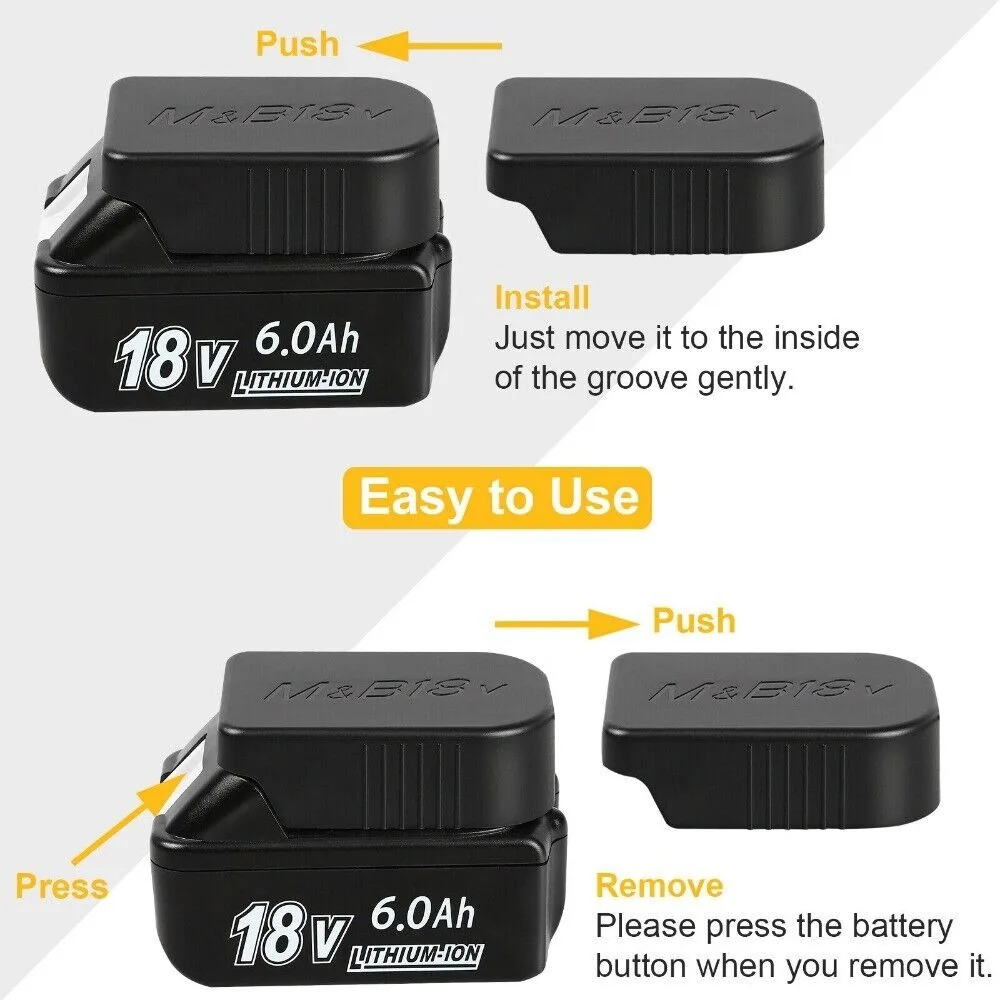 Converter Adapter For Makita DC 18V to DC 12V 20A 240W Step Down DIY Adapter Automatic Buck Boost  Voltage Regulator