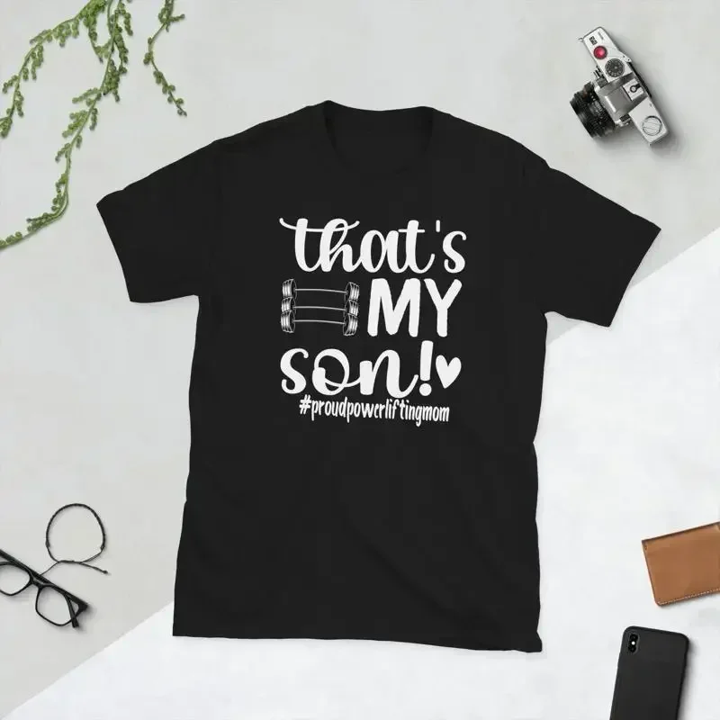 Proud Powerlifting Mom s Of A Powerlifter T Shirt
