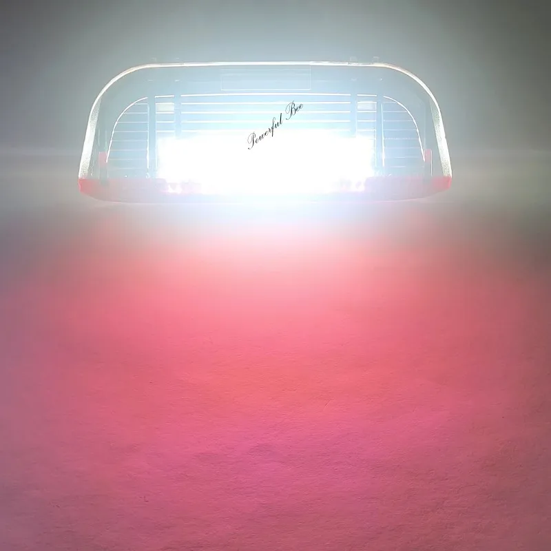 Cayenne EOS Scirocco Superb Alhambra용 LED 자동차 문짝 램프 조명, CANBUS 오류 없음, 흰색과 빨간색, 2 가지 이중 색상