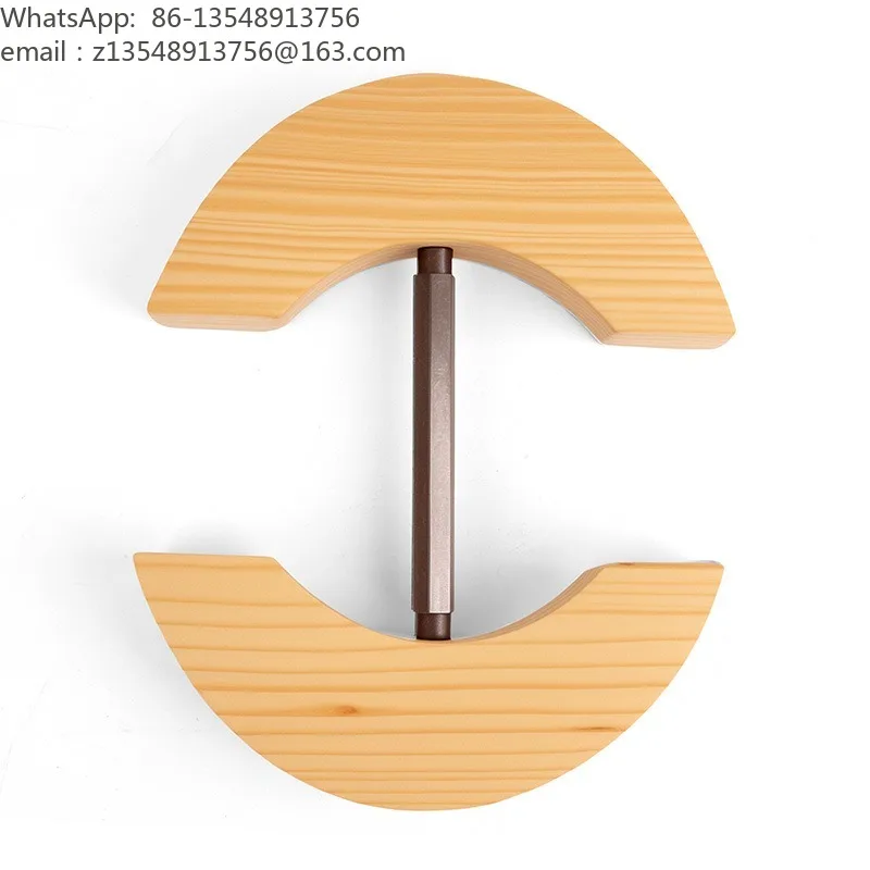 Hot Sale Wooden Hat Shaper, Stretchable Hat Stretcher Expander, Solid Wood Hat Forming Fixer for Cap Shape Adjustment