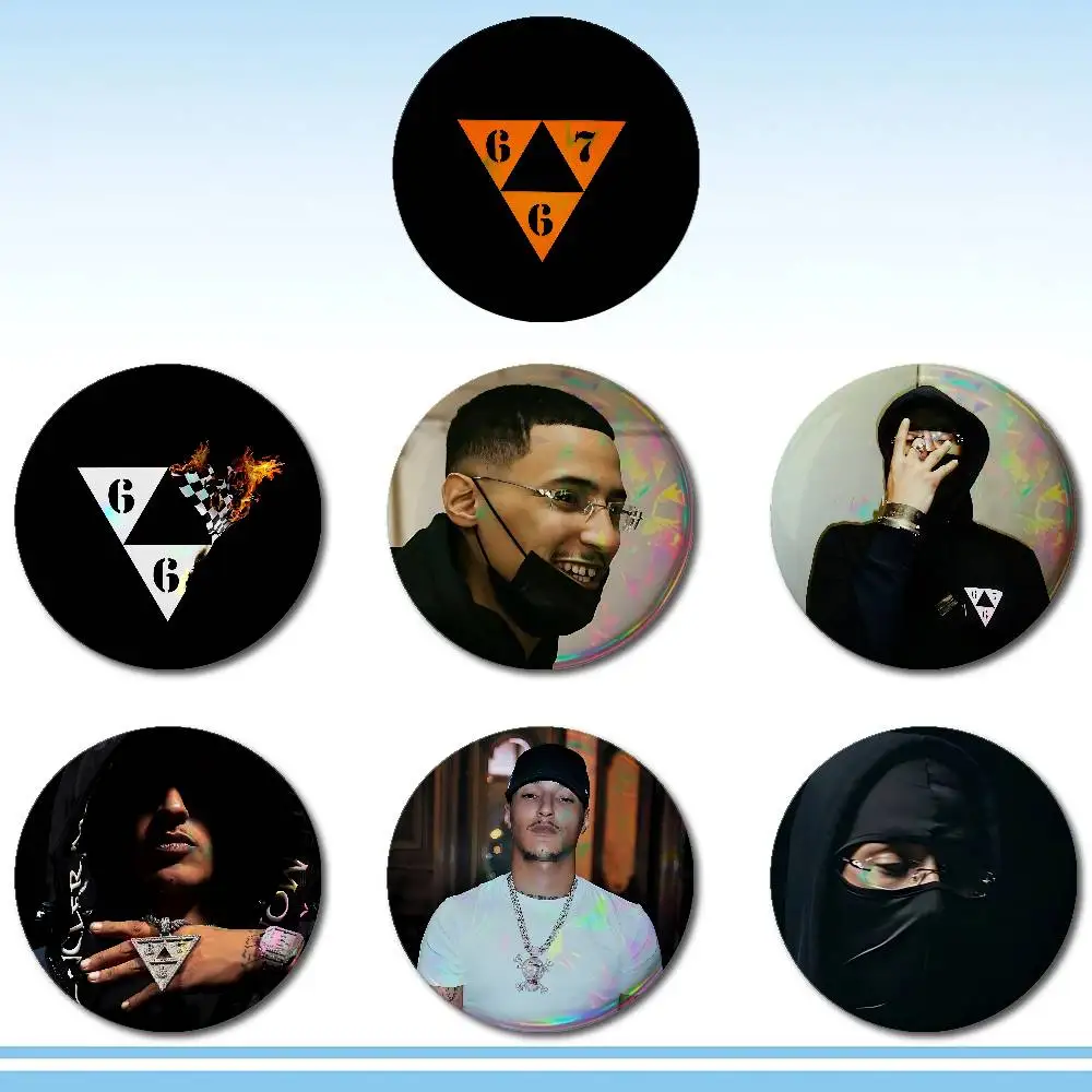 F-Freeze C-Corleone 667 Badges Tinplate Soft Button Pin Brooch Metal Badge Custom Jewelry Accessories Hat Bag Lapel