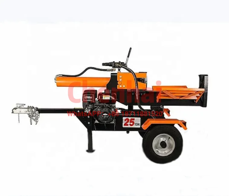 Forestry machinery gasoline log splitter log splitter firewood processor wood log splitter