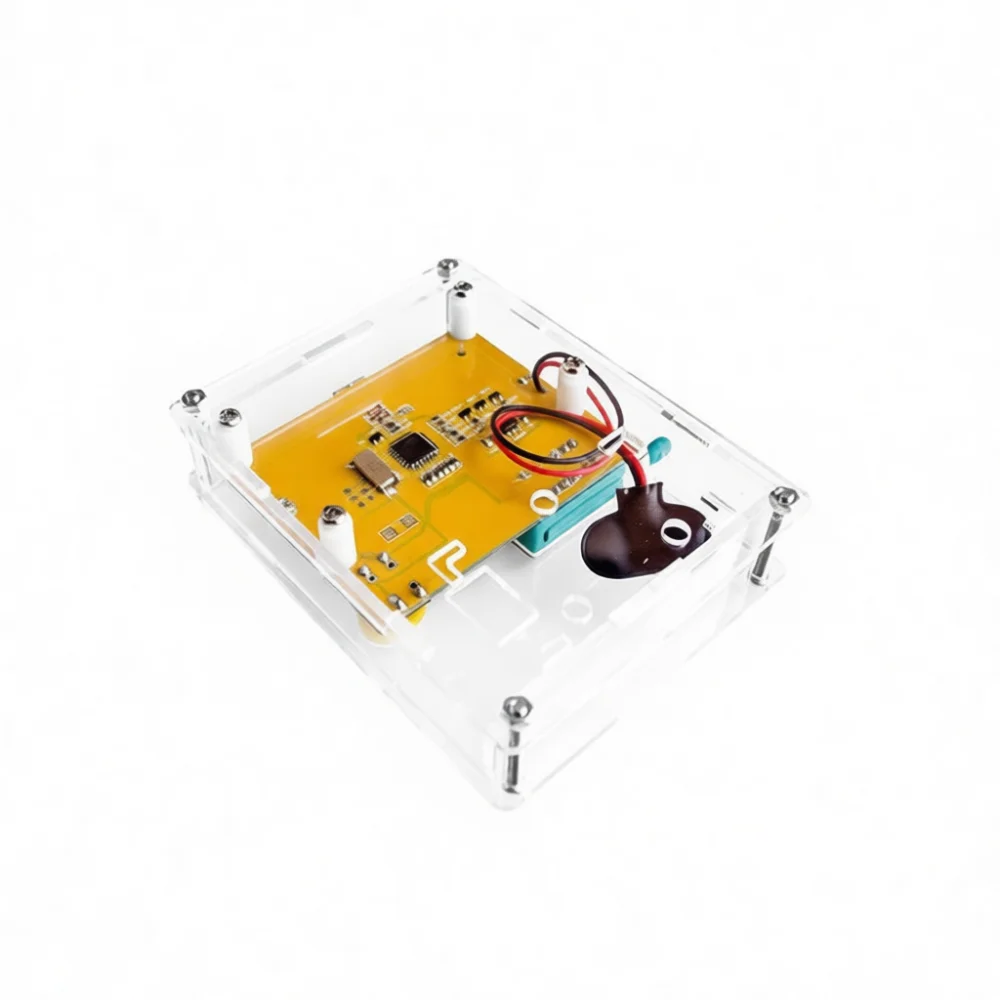 LCR T4 Transistor Tester Graphical PCB ESR Meter For Electronic Components Resistor Capacitor Test Analyzer