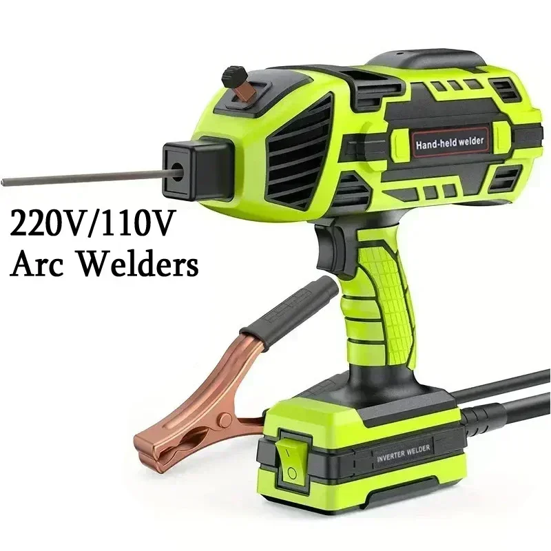 4600W Electric Welding Machine Handheld Arc Welder 110V/220V±15% Electric Welder Integrated Automatic Spot Welding Machine Tools