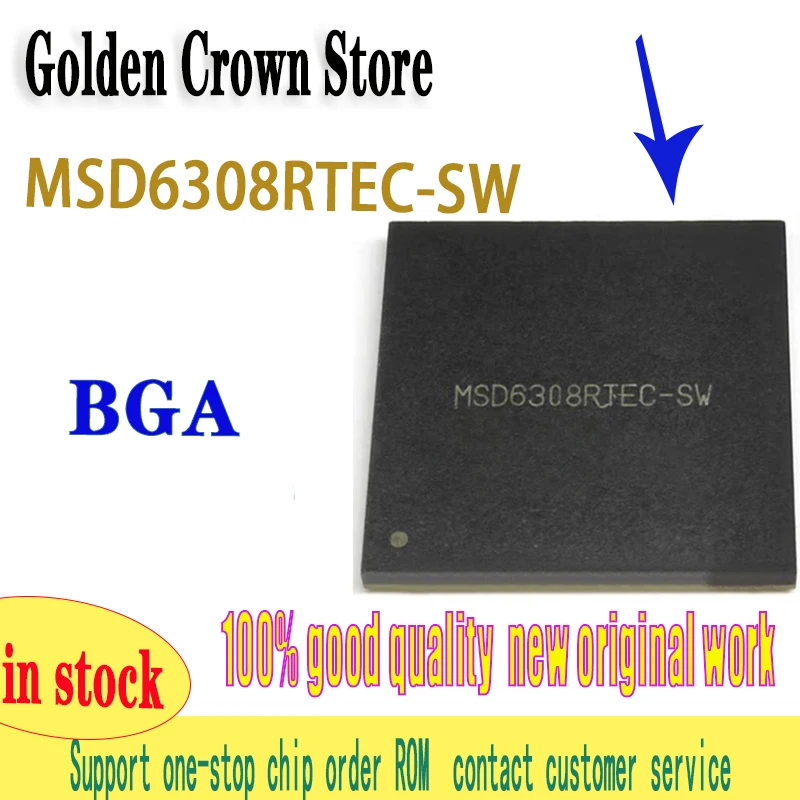 MSD6308RTEC-SW MSD6308RTEC MSD6308 BGA 2PCS/LOT