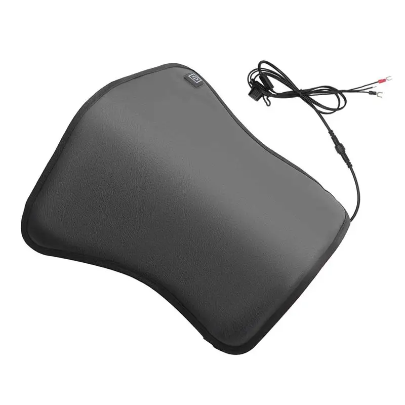 

Motorcycle Heated Seat Cushion Electric Heated Seat Pad For Motorcycle, Snowmobile, And ATV With Universal Fit