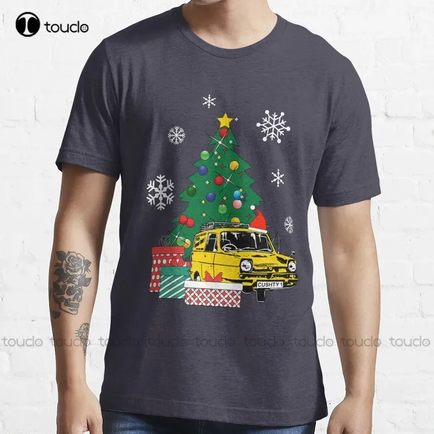 Only Fools And Horses Car Around The Christmas Tree T-Shirt Graphic Tees Men Custom Aldult Teen Unisex Xs-5Xl Cotton Women Men