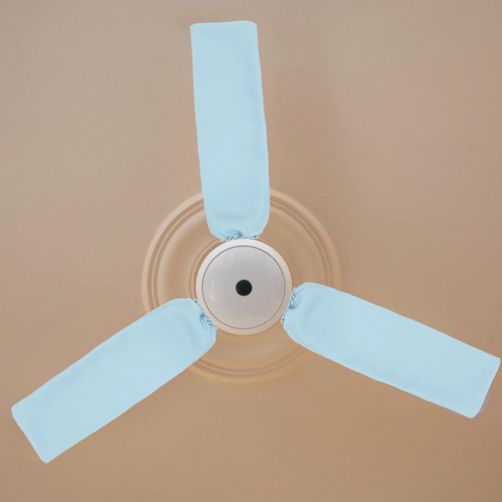 

1Set Ceiling Fan Protective Cover Full Size Easy to Install Remove and Clean Durable Practical for Electric Fans