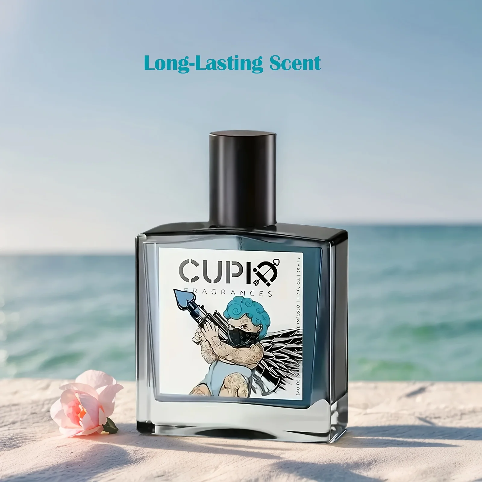 

New Cupid Eau De Toilette Perfume Charm 1.69 Oz - Romantic Lasting Fragrance for Men Classic Cologne Scent