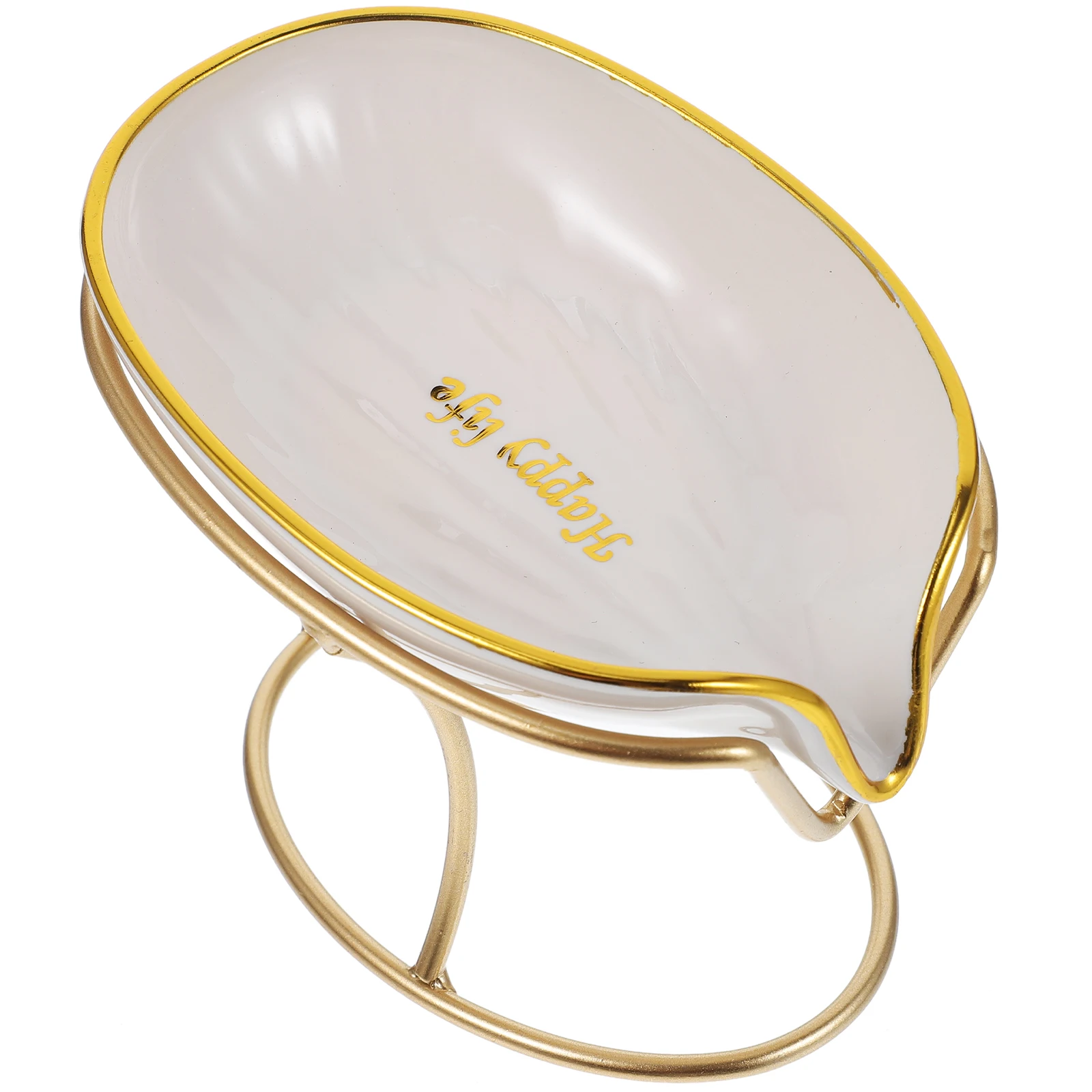 

Creative Tilted Self-Draining Holder Sturdy Soap Dish Detachable Tray Bathroom Decorative Organizer For Kitchen Toilet