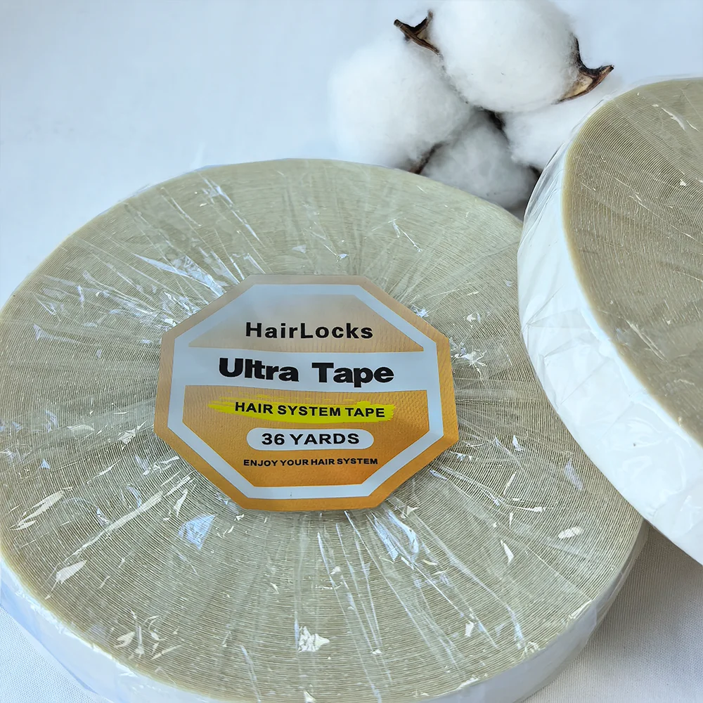 36야드 폭 양면 테이프 가발 고정용 접착제 스포츠 코스프레 연극 공연용 흔들리지 않는 가발용