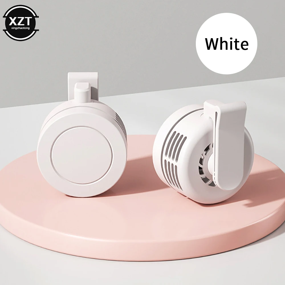 2023 New Mini Clip on Fan USB Rechargable Summer Cooling Fan Office Home Traveling Portable Personal Cooler Air Conditioner