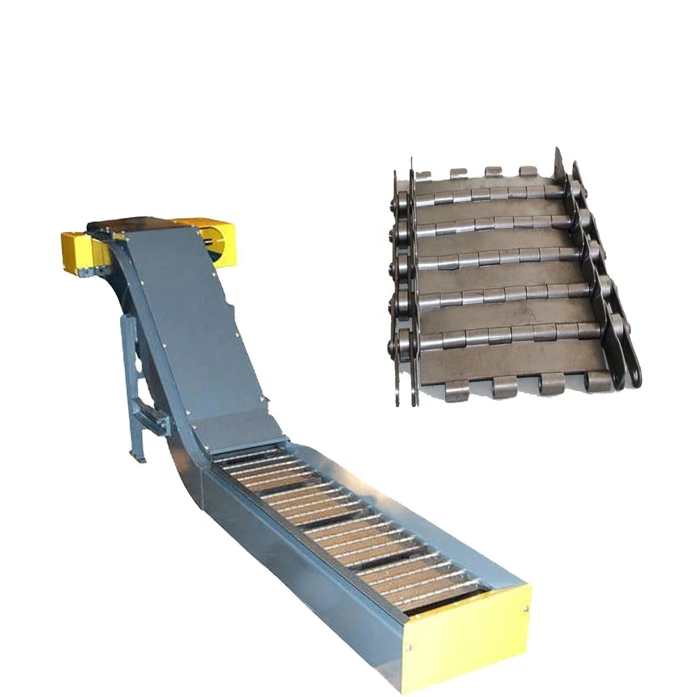 Drag Flight Conveyor Or Scraper Belt Chip Conveyor For CNC Machine Tools