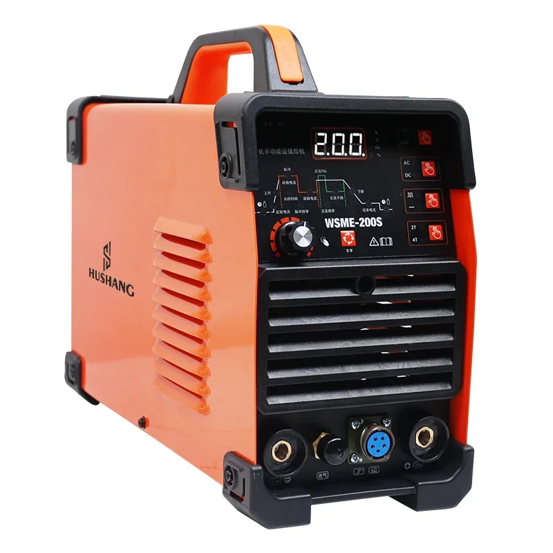 160Amp 220V Portable Digital Inverter WSME TIG/MMA Argon Arc Welder Pulsed Aluminium Welding Machine AC/DC Tig Welder