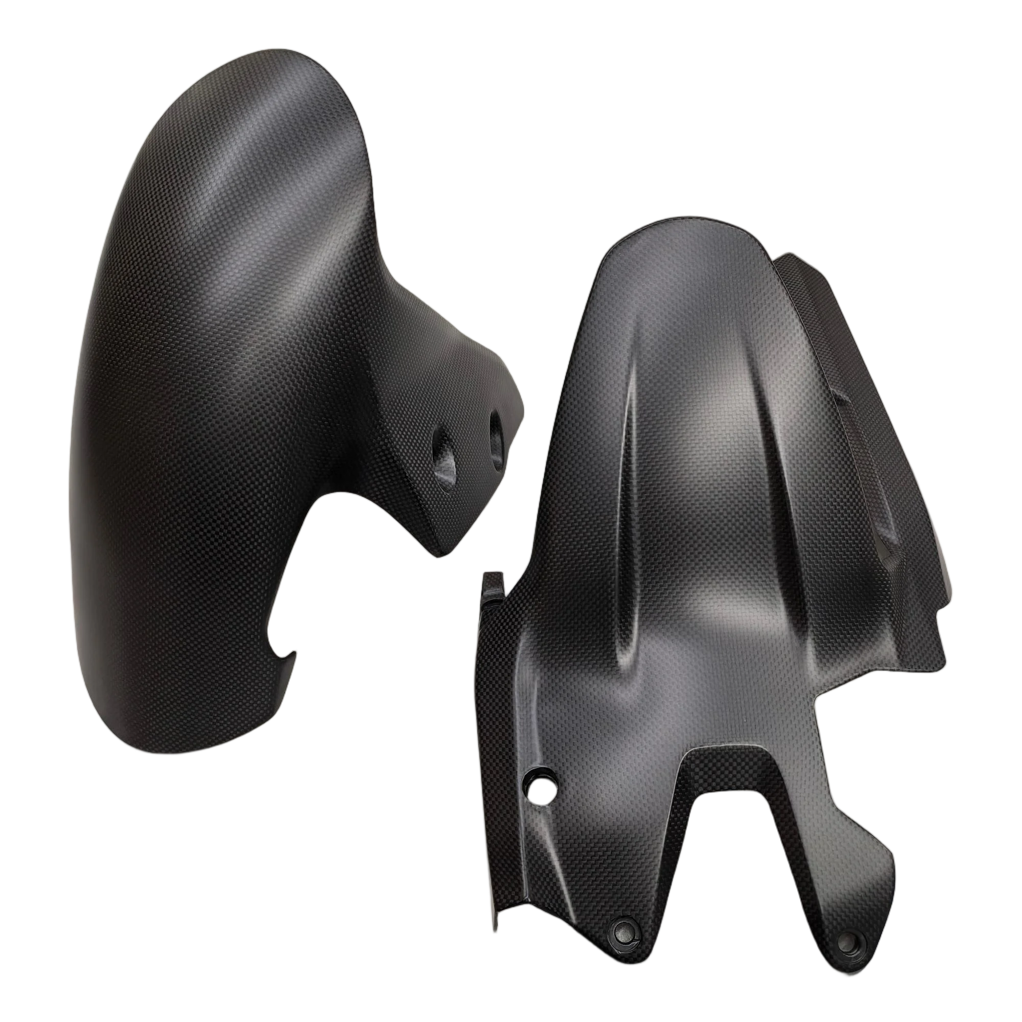 

Комплект обтекателей из сухого карбона для Ducati Panigale V2 2025-2026: крылья, накладки на бак, брызговик (3K Twill, матовый/глянцевый)