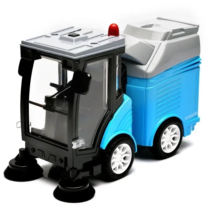 Engineering vehicle Environmental clean car toy alloy model Sound and Light Garbage transfer car trash traffic sanitation Truck