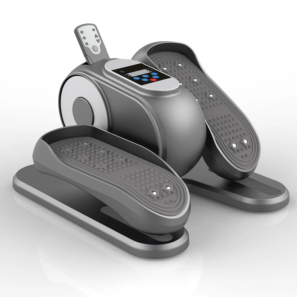 2025 Training Mini Electric Elliptical Machine Exercise Walking Machine with PVC Pad Anti-slip Assistant