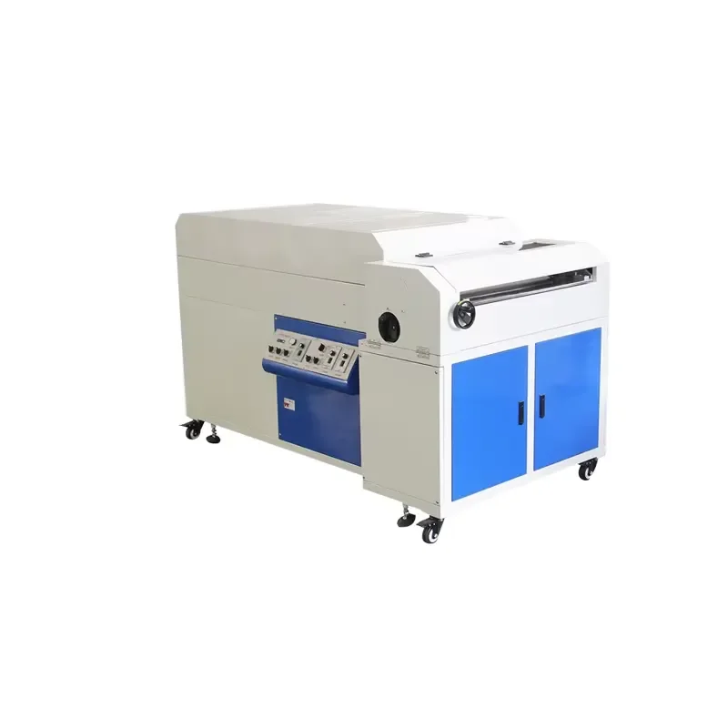 for HR650 Electric Digital Velvet UV Coating Machine Integral Automatic UV Roller Coating Machine