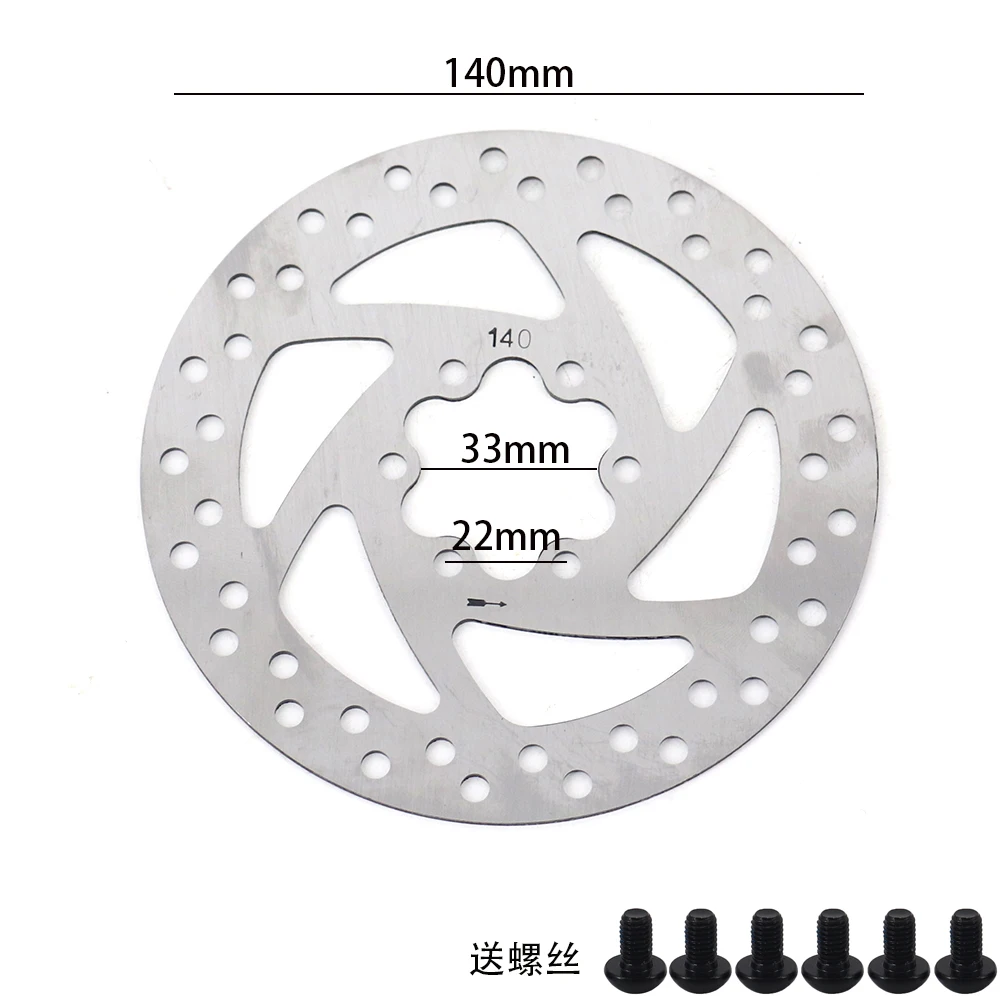 140mm 6 Inches Stainless Steel Rotor Disc Brake For MTB Mountain Road Cruiser Bike Bicycle parts