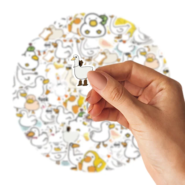 Duckling Graffiti Cartoon Sticker Pack (50pcs)
