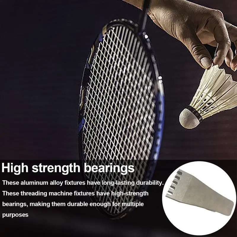 Badminton Racket Fly Clip Five Prongs Badminton Racket Plier Durable Tennis Accessories Stringing Machines & Tools